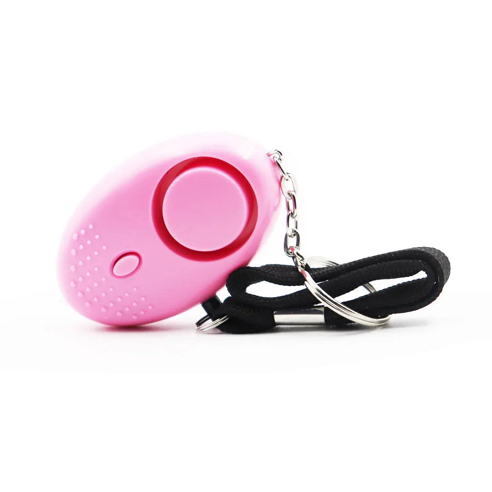 Security Protect Alert Self Defense Alarm Anti-wolf Girl Women Safety Emergency Self-defense Keychain Supplies Gadgets Tools