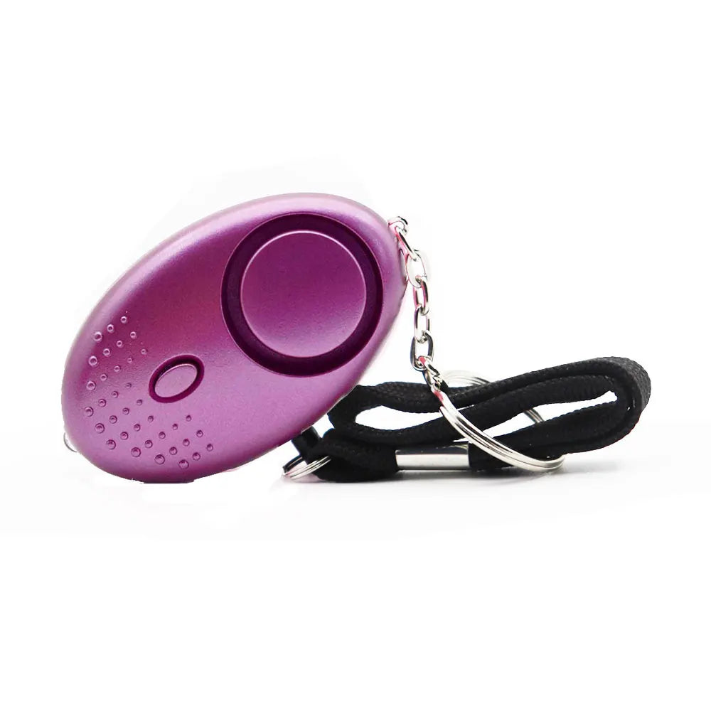 Security Protect Alert Self Defense Alarm Anti-wolf Girl Women Safety Emergency Self-defense Keychain Supplies Gadgets Tools
