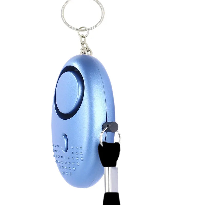 Security Protect Alert Self Defense Alarm Anti-wolf Girl Women Safety Emergency Self-defense Keychain Supplies Gadgets Tools
