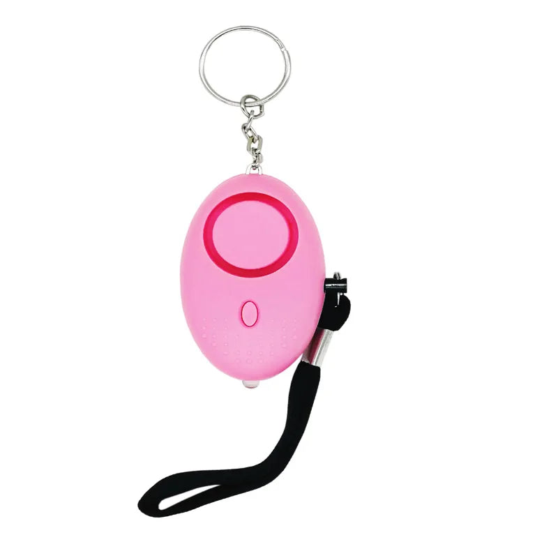 Security Protect Alert Self Defense Alarm Anti-wolf Girl Women Safety Emergency Self-defense Keychain Supplies Gadgets Tools