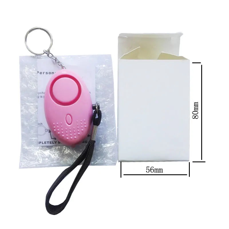 Security Protect Alert Self Defense Alarm Anti-wolf Girl Women Safety Emergency Self-defense Keychain Supplies Gadgets Tools