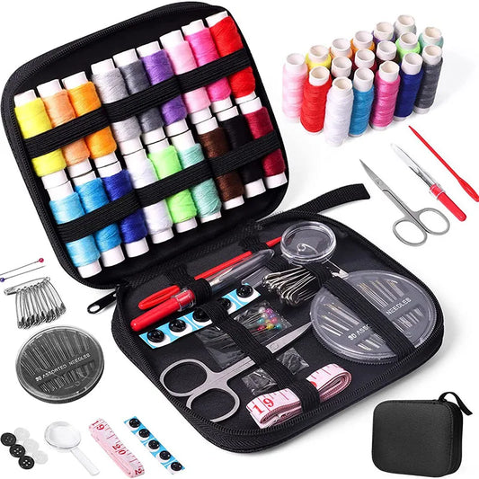 Sewing Kits DIY Multi-Function Sewing Box Set For Hand Quilting Stitching Embroidery Thread Sewing Accessories Sewing Tools Kits
