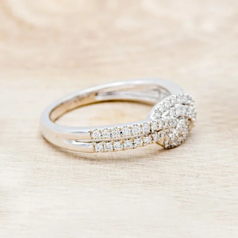 CAOSHI Chic Fashion Engagement Ring Lady Stylish Brilliant Zirconia Finger Jewelry for Wedding Proposal Accessories for Women