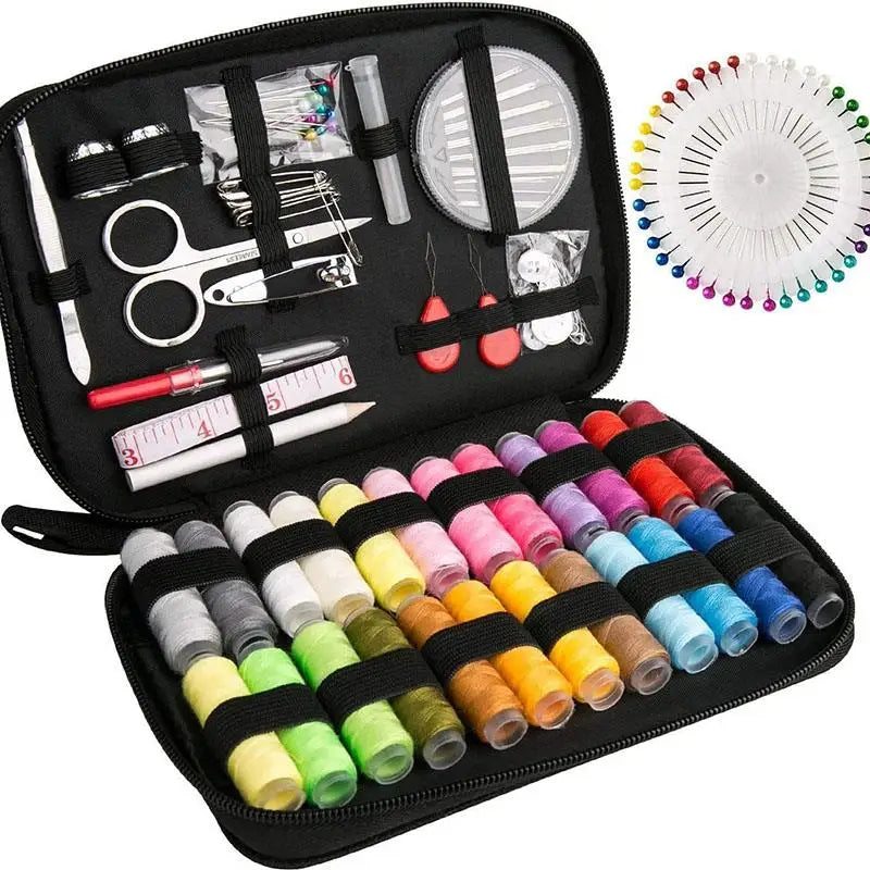 Sewing Kits DIY Multi-Function Sewing Box Set For Hand Quilting Stitching Embroidery Thread Sewing Accessories Sewing Tools Kits