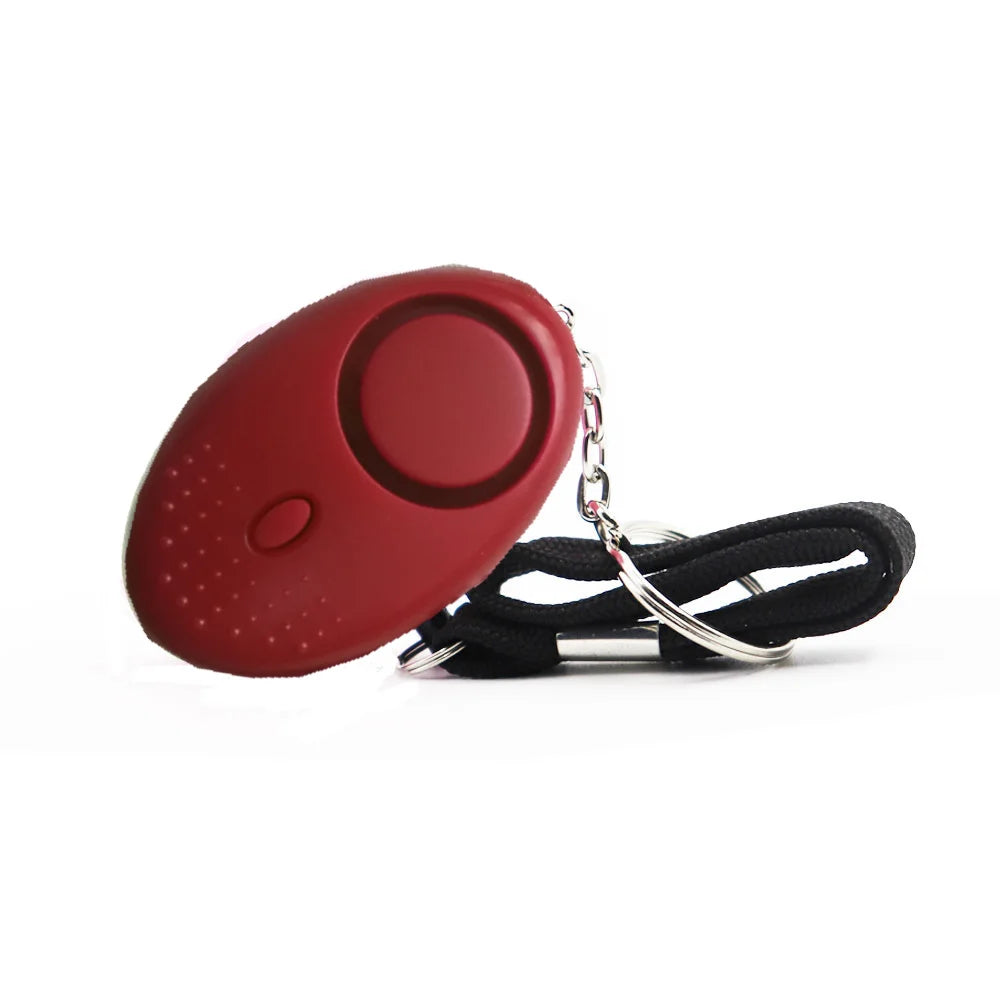 Security Protect Alert Self Defense Alarm Anti-wolf Girl Women Safety Emergency Self-defense Keychain Supplies Gadgets Tools